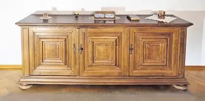 11254579_10_1 Eiche massiv, von 1958, Marke »Castle Furniture«, sehr hochwertig, BxHxT=220x86x50, nur 99 €