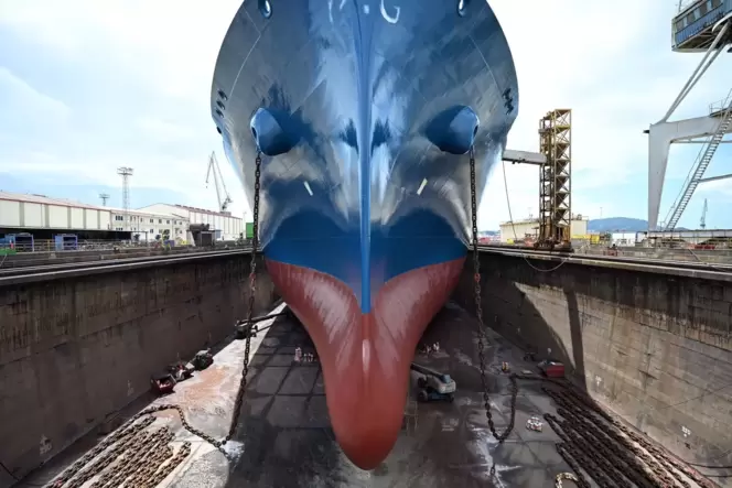 LNG-Tankschiff »Maran Gas Amorgos«