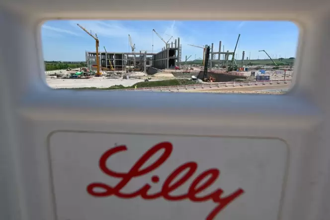 Baustelle Pharmastandort Alzey von Eli Lilly