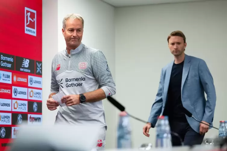 Kasper Hjulmand und Simon Rolfes
