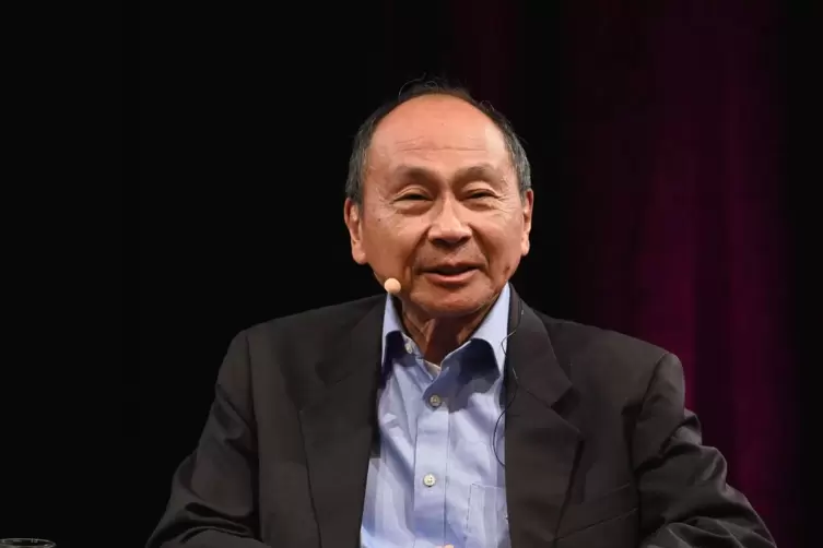 Vision&auml;rer Politikexperte: Francis Fukuyama bei einem Auftritt in K&ouml;ln.
