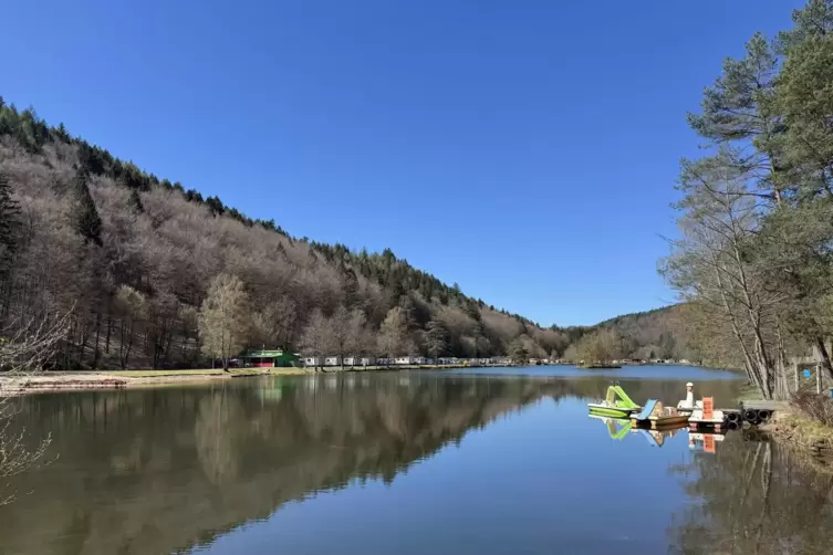 Der Clausensee.