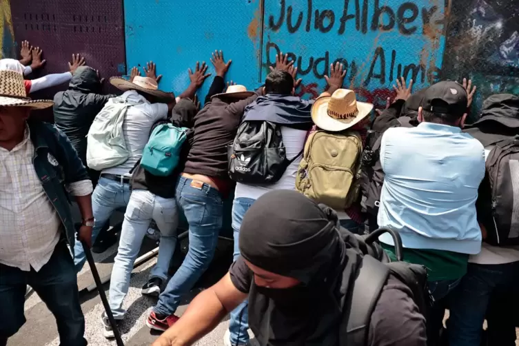 Lehrerproteste in Mexiko
