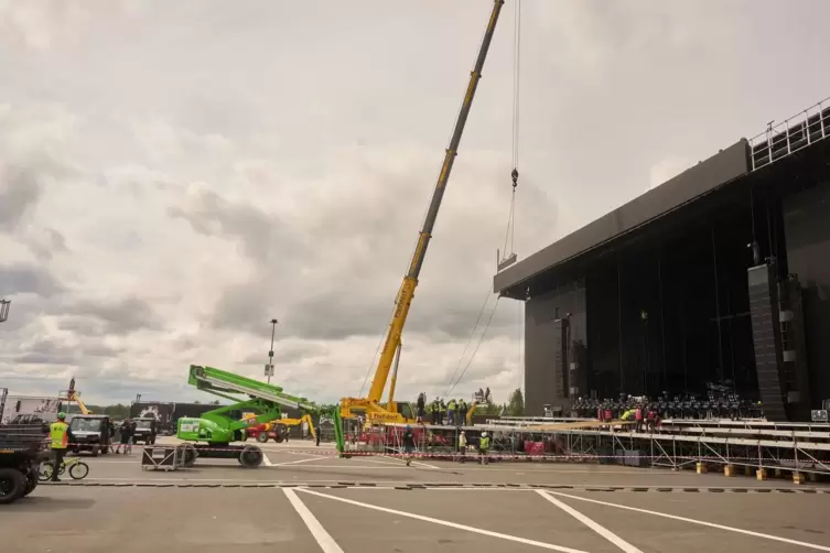 Rockfestival Rock am Ring - Vor Beginn des Festivals