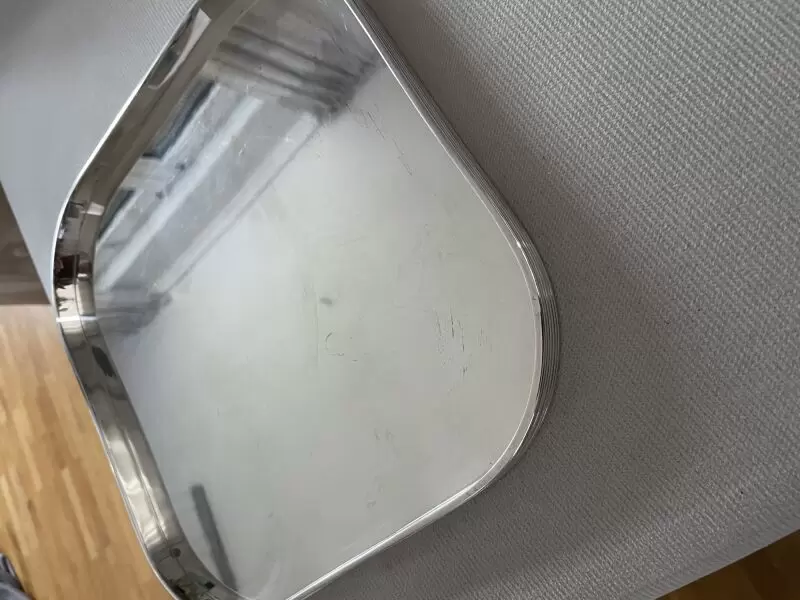 11254649_10_1 Marke christofle K+T, quadratisch, versilbert, NP 800 Euro, 30x30 cm, neuwertig, mit Original Verpackung und Zertifikat, für 150