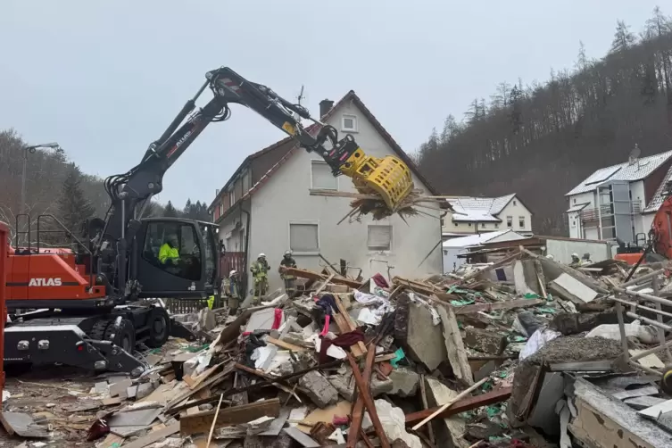 Explosion in Wohnhaus