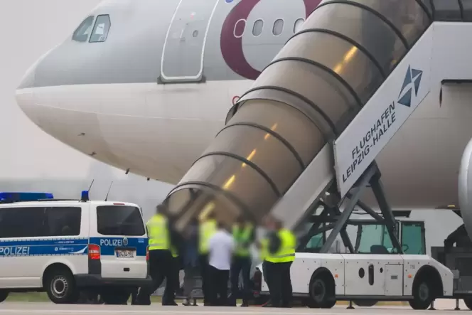 Abschiebeflug nach Afghanistan