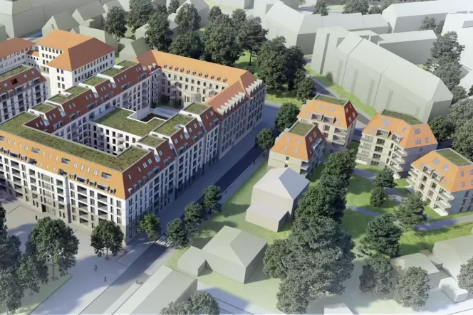 Zu Baufeld 2 (Mitte) und Baufeld 3 (rechts) gibt es Neuigkeiten. Die Grafik stammt noch aus dem Jahr 2020.