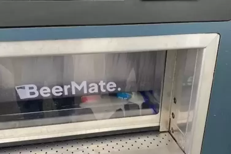 Bier kommt dieses Jahr auch aus dem Automaten. 