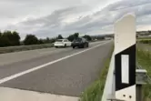 Die A6 zwischen Grünstadt und Frankenthal. 