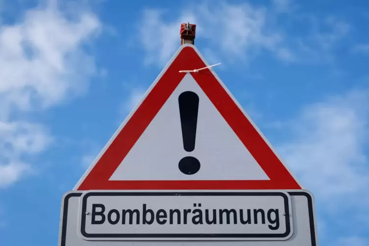 Bombenfund am Hafen