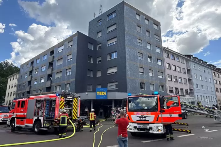 Brand in Saarbrücken