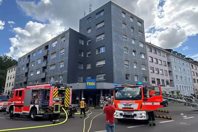 Brand in Saarbrücken
