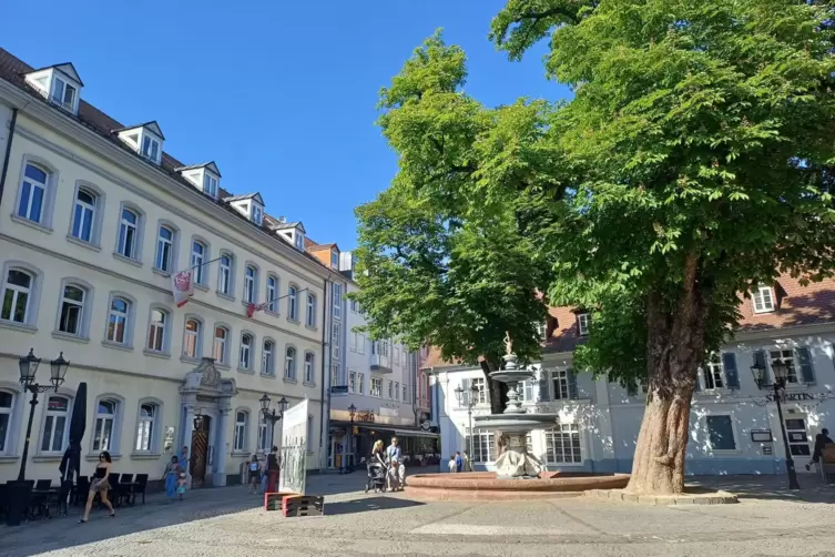 Mit Sicherheit einer der sch&ouml;nsten Orte in Kaiserslautern: der idyllische St.-Martins-Platz.