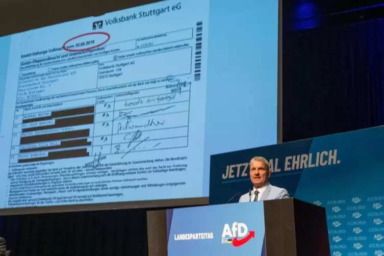 AfD-Landesparteitag Baden-Württemberg