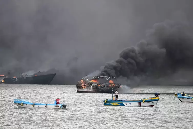 Explosion in Ecuador