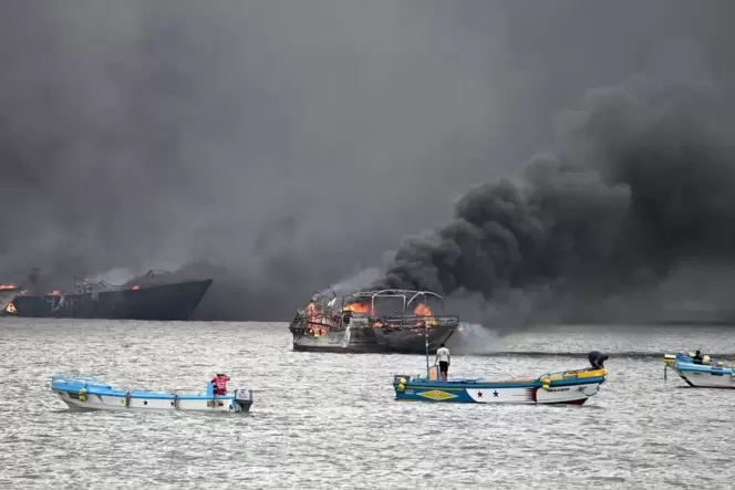 Explosion in Ecuador