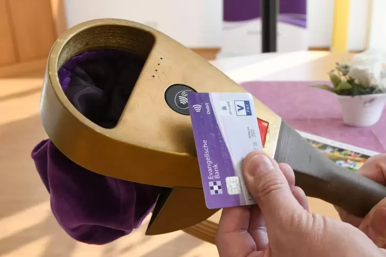 Digitaler Klingelbeutel