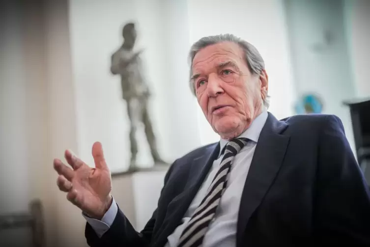 Ex-Bundeskanzler Gerhard Schr&ouml;der