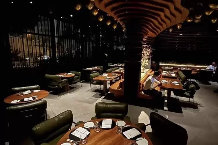 Das Restaurant &bdquo;Table 3&ldquo; in Casablanca. 