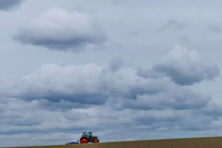 Feldarbeiten in Norddeutschland