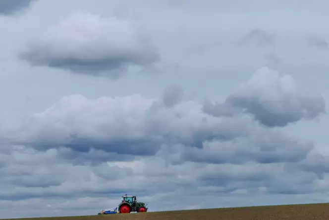 Feldarbeiten in Norddeutschland