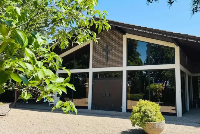 Die Aussegnungshalle in Gönnheim. Vieles ist hier in die Jahre gekommen.