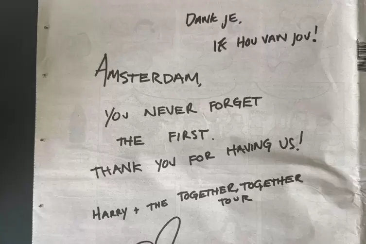 Anzeige in der Amsterdamer Stadtzeitung