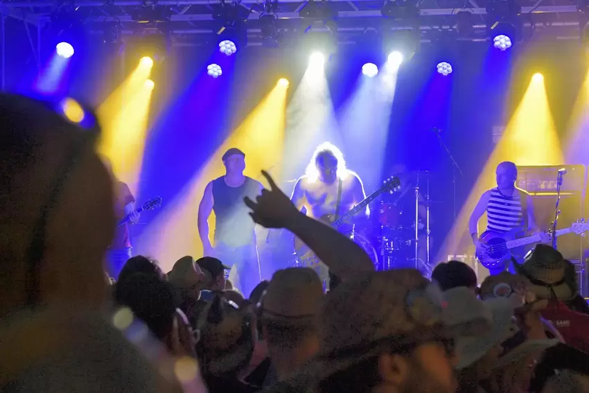Frankenthaler Strohhutfest: AC/ID am Freitag auf der Gleis4-Bühne.
