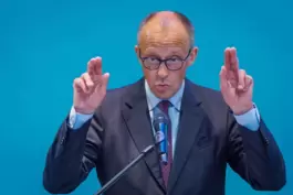„Pinochio“ geht: Friedrich Merz. 