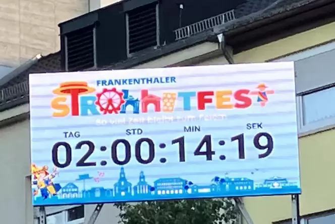Die Zeit der Frankenthaler Feiertage ist abgelaufen. Jetzt werden wieder die Minuten bis zum nächsten Fest gezählt.