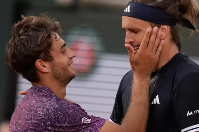 Tilgte einen Makel im Finale gegen Flavio Cobolli (links): Alexander Zverev.