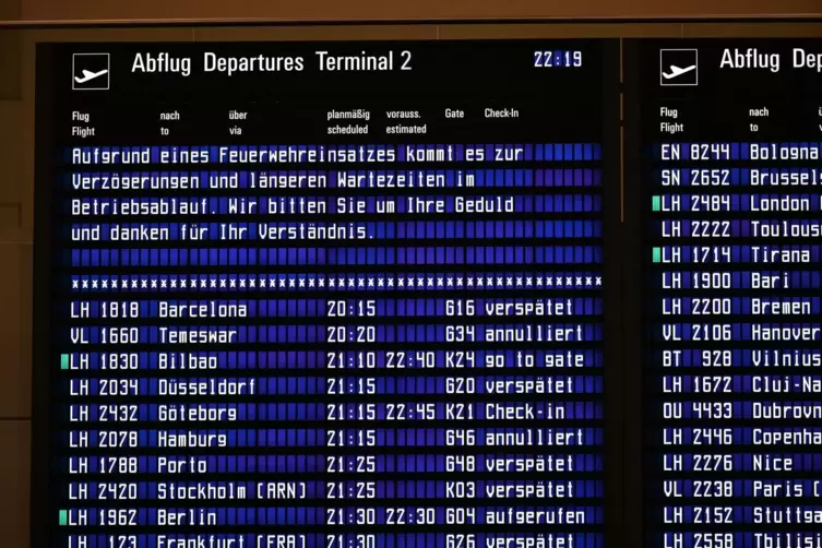 Flughafen M&uuml;nchen stellt teilweise Betrieb ein