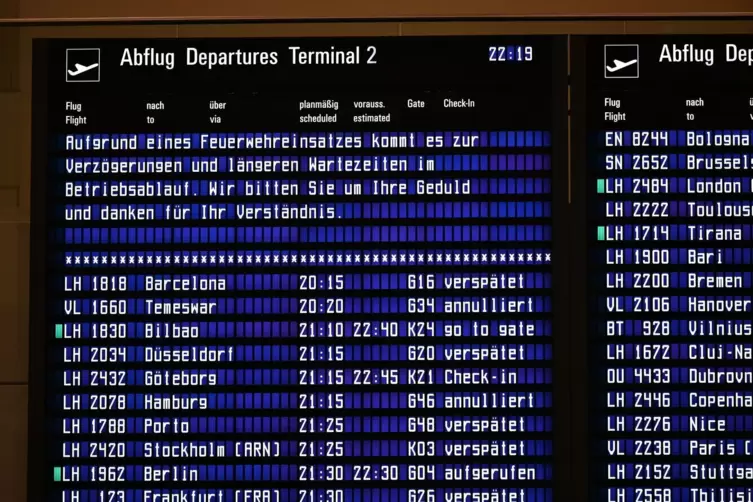 Flughafen M&uuml;nchen stellt teilweise Betrieb ein