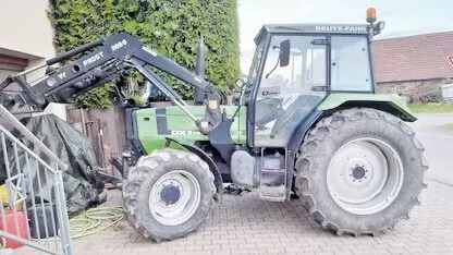 8100 Bstd/ Frost Frontlader/Fronthydraulik/2 Doppelwirkende Steuergeräte/ TÜV bis juni 27/ (67806)
