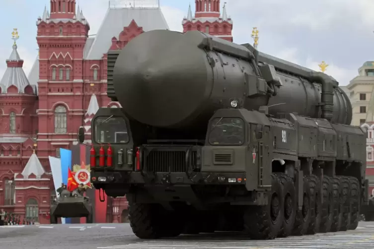 Militärparade in Moskau