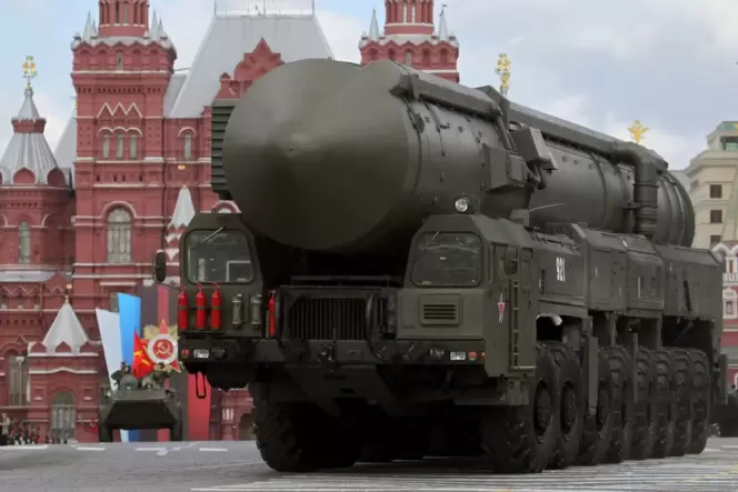 Militärparade in Moskau