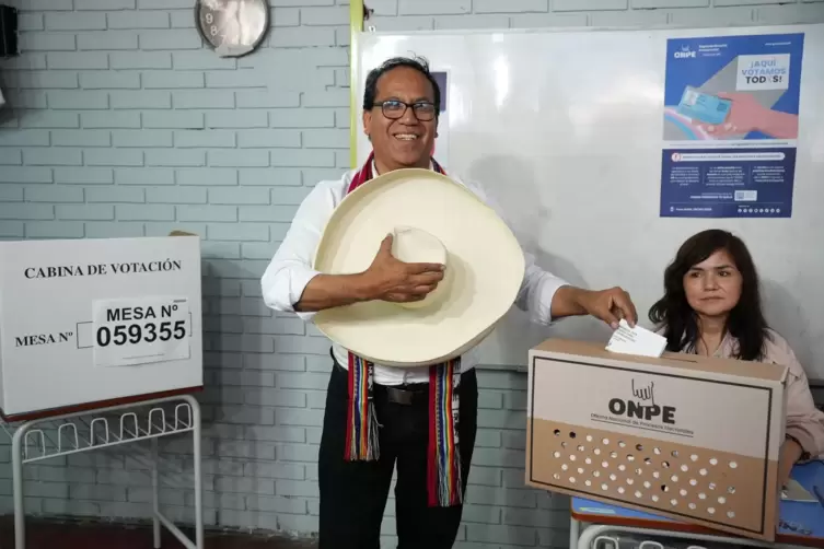 Pr&auml;sidentenwahl in Peru