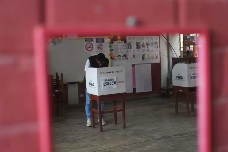 Pr&auml;sidentenwahl in Peru