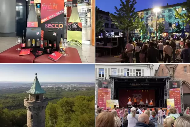 Collage Aktionen 750 Jahre Kaiserslautern