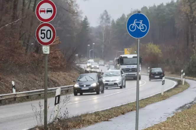 Ein eindeutig benutzungspflichtger Radweg mit entsprechendem Verkehrszeichen 237 StVO. Ein eindeutig benutzungspflichtger Radweg mit entsprechendem Verkehrszeichen 237 StVO.