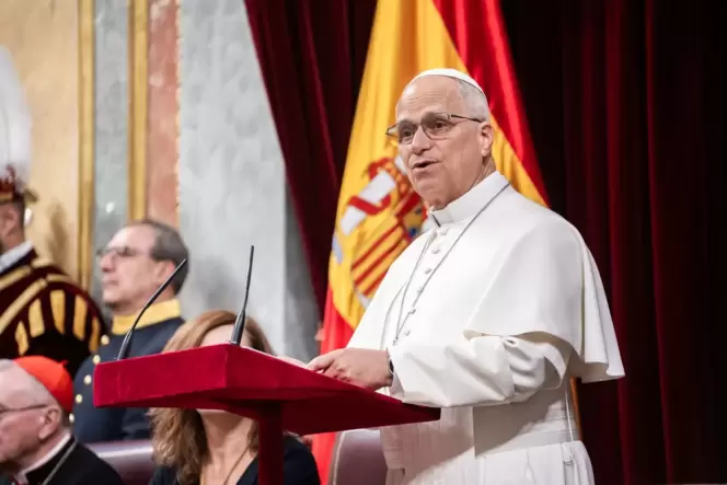 Papst Leo XIV. besucht Spanien - Madrid