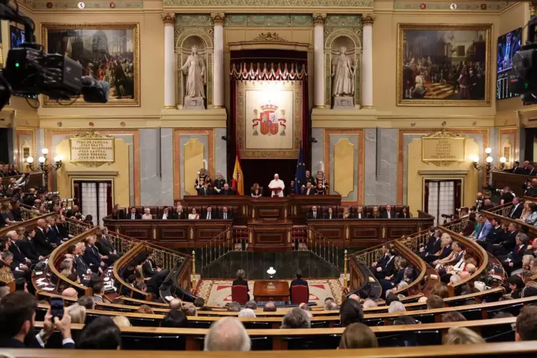 Papst Leo XIV. besucht Spanien - Madrid