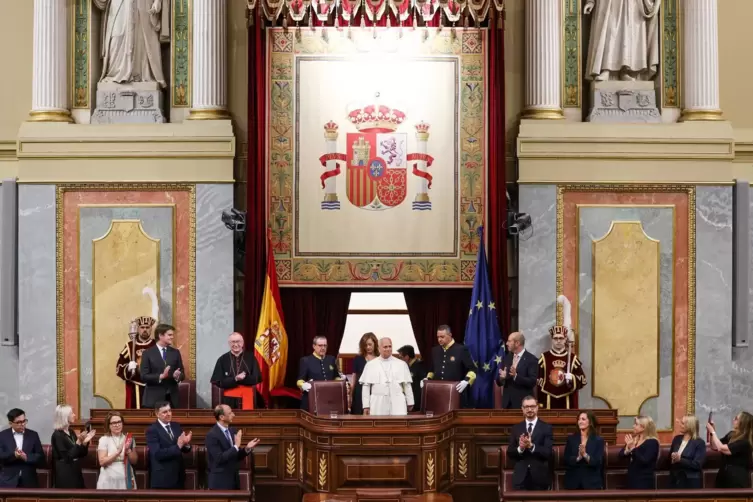 Papst Leo XIV. besucht Spanien - Madrid