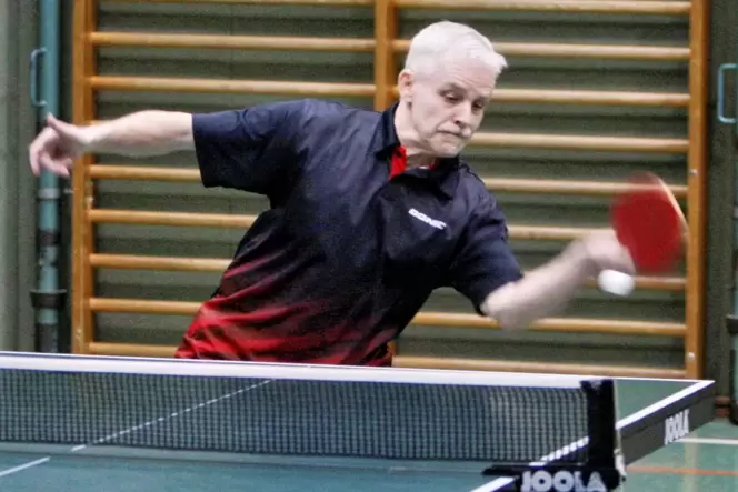 Hatte ein schweres Los: Thomas Schimek vom TTC Brücken.