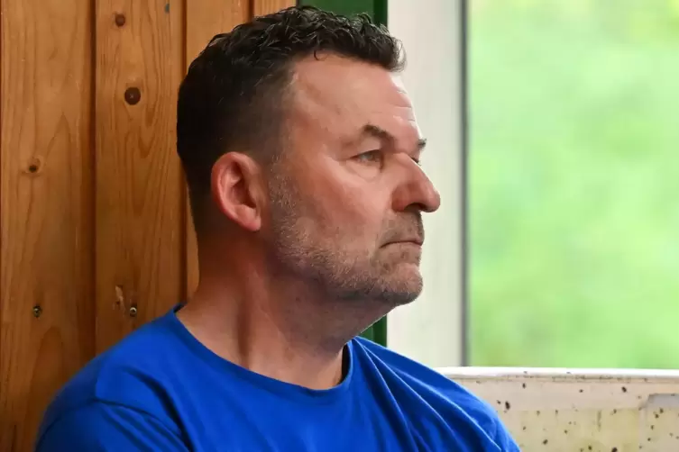 Teammanager der Drittliga-Frauen der TSG Ha&szlig;loch: Peter Wingerter. 