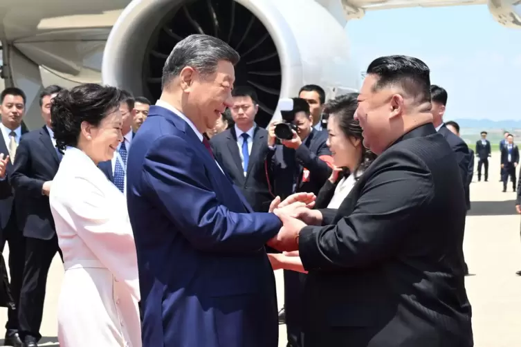 Chinas Xi beginnt Staatsbesuch in Nordkorea