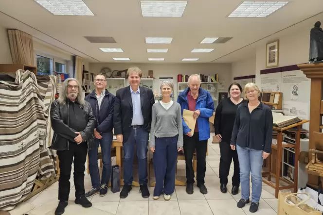 Die Schröter-Stiftung (von links): Armin Jung (ausscheidendes Beiratsmitglied), Markus Zapilko , Michael Landgraf, Saskia Römer,