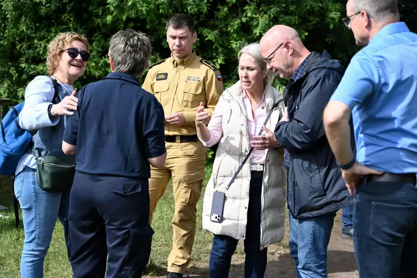Der Austausch zwischen der polnischen Delegation und Vertretern des Landkreises Südwestpfalz wird seit Jahren gepflegt und inten