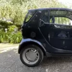 11255302_10_1 Sondermodell »blackbeat«, schwarz, Stoff blau. TÜV 04/2027. Scheckheft gepflegt, Garagenwagen, alterstypische Abnutzung. Abgasan